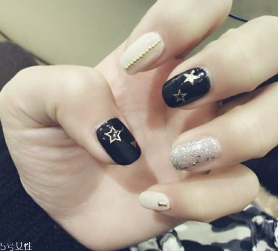 創(chuàng)意星空美甲圖片教程2018 創(chuàng)意星空美甲圖片教程2018