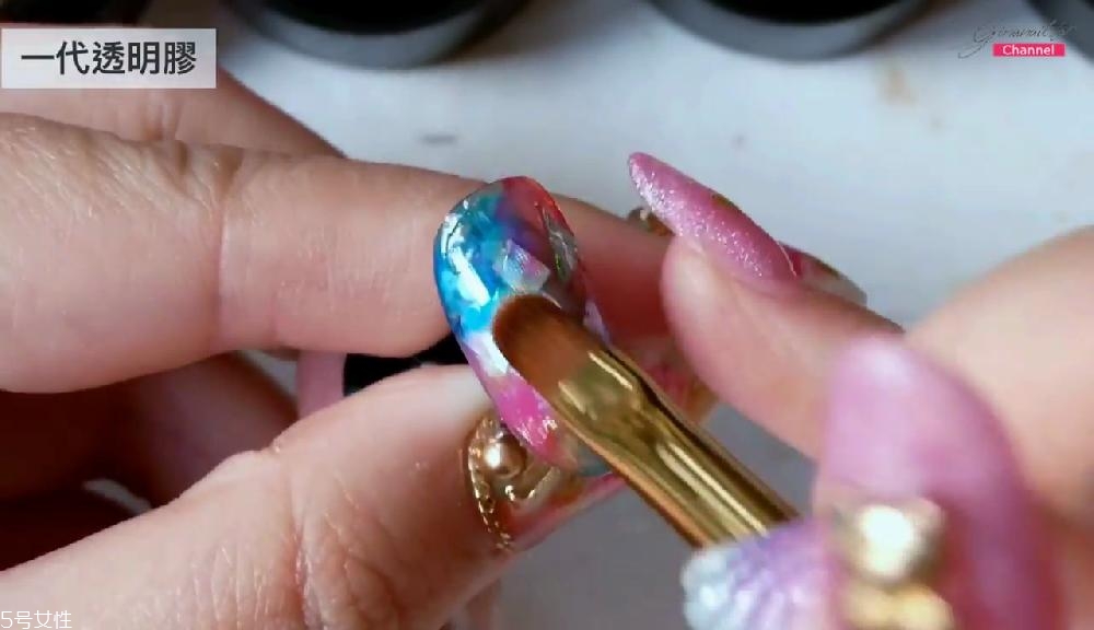 創(chuàng)意星空美甲圖片教程2018 創(chuàng)意星空美甲圖片教程2018