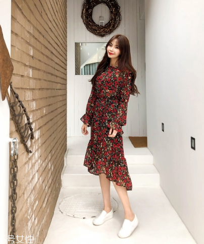 雪紡連衣裙配什么鞋子？雪紡連衣裙搭配鞋子圖片