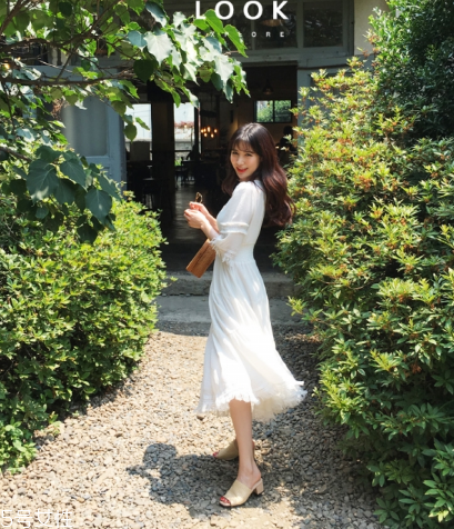 雪紡連衣裙配什么鞋子？雪紡連衣裙搭配鞋子圖片