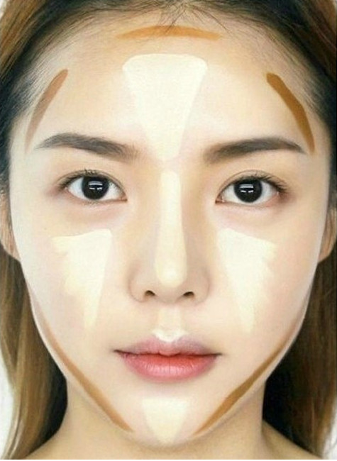 圓臉怎么修容顯臉瘦 大圓臉修容圖解 圓臉怎么修容顯臉瘦 大圓臉修容圖解