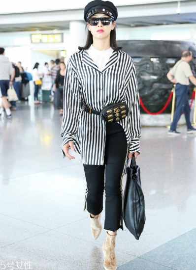 條紋襯衫怎么穿好看？條紋襯衫明星搭配