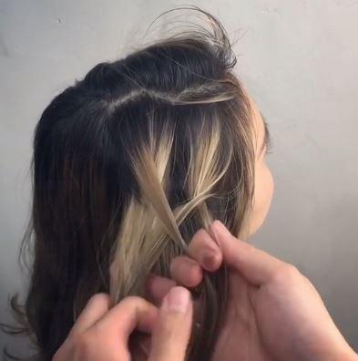 魚骨辮怎么編 日式魚骨辮的編法圖解 魚骨辮怎么編 日式魚骨辮的編法圖解