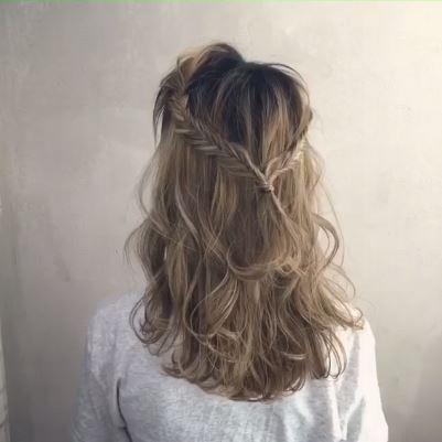 魚骨辮怎么編 日式魚骨辮的編法圖解 魚骨辮怎么編 日式魚骨辮的編法圖解