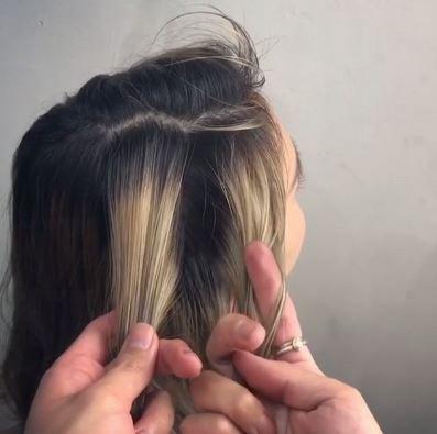 魚骨辮怎么編 日式魚骨辮的編法圖解 魚骨辮怎么編 日式魚骨辮的編法圖解