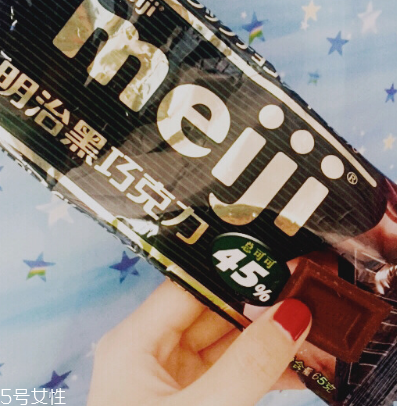 明治黑巧克力怎么樣？明治黑巧克力好吃嗎？