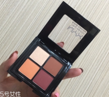 nyx南瓜色眼影怎么用？nyx南瓜盤畫法