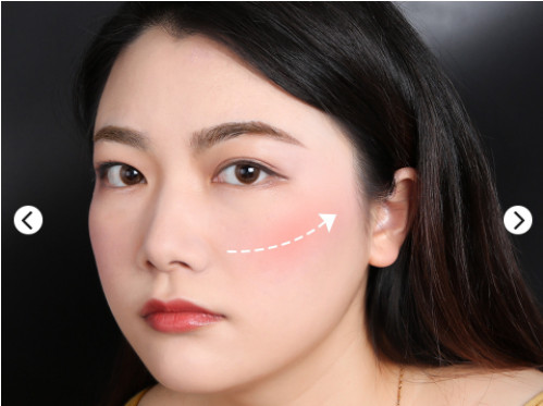 圓臉腮紅的畫法圖解教程 圓臉腮紅的畫法圖解教程