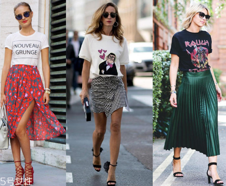 t恤下面穿什么好看？t恤的常見搭配推薦