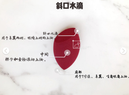 不同形狀的美妝蛋怎么使用 不同形狀的美妝蛋怎么使用