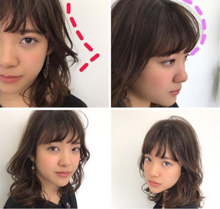 不同臉型適合什么樣的劉海 不同臉型適合什么樣的劉海
