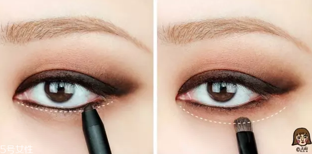 下眼線有幾種畫法 10種下眼線畫法 下眼線有幾種畫法 10種下眼線畫法
