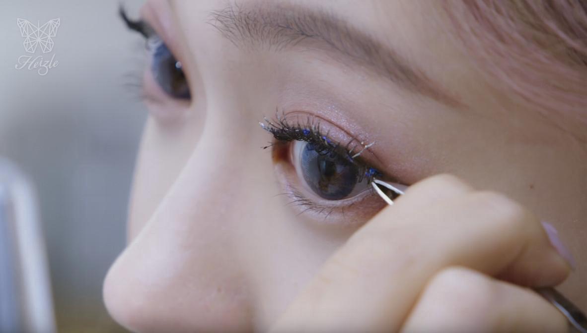 冬日初雪夢幻妝容教學 冬日初雪夢幻妝容教學