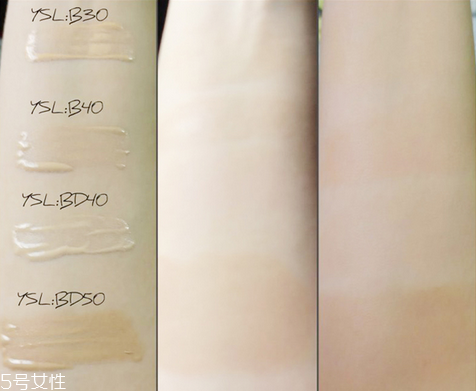 ysl圣羅蘭超模粉底液色號都有什么 ysl圣羅蘭超模粉底液試色 ysl圣羅蘭超模粉底液色號都有什么 ysl圣羅蘭超模粉底液試色