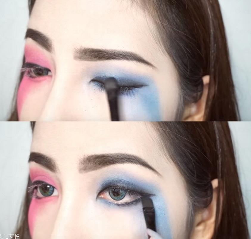 小丑女妝容圖片 哈莉奎茵妝面教程 小丑女妝容圖片 哈莉奎茵妝面教程