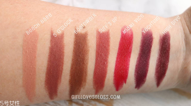 tarte海洋雨林系列價格多少錢 tarte海洋雨林口紅色號試色 tarte海洋雨林系列價格多少錢 tarte海洋雨林口紅色號試色