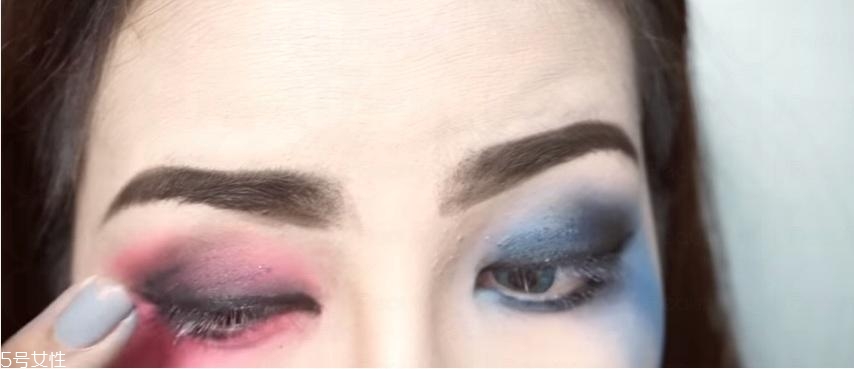 小丑女妝容圖片 哈莉奎茵妝面教程 小丑女妝容圖片 哈莉奎茵妝面教程