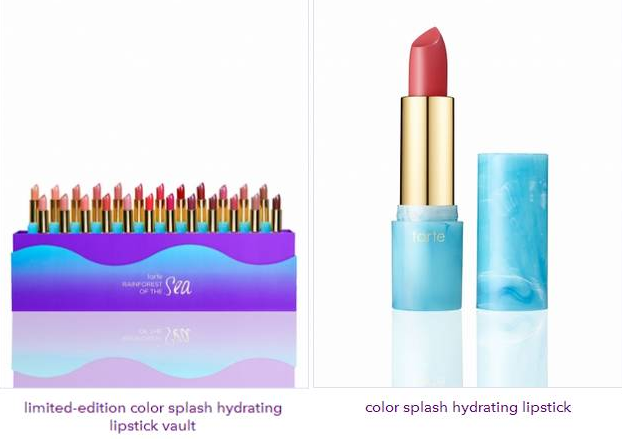 tarte海洋雨林系列價格多少錢 tarte海洋雨林口紅色號試色 tarte海洋雨林系列價格多少錢 tarte海洋雨林口紅色號試色