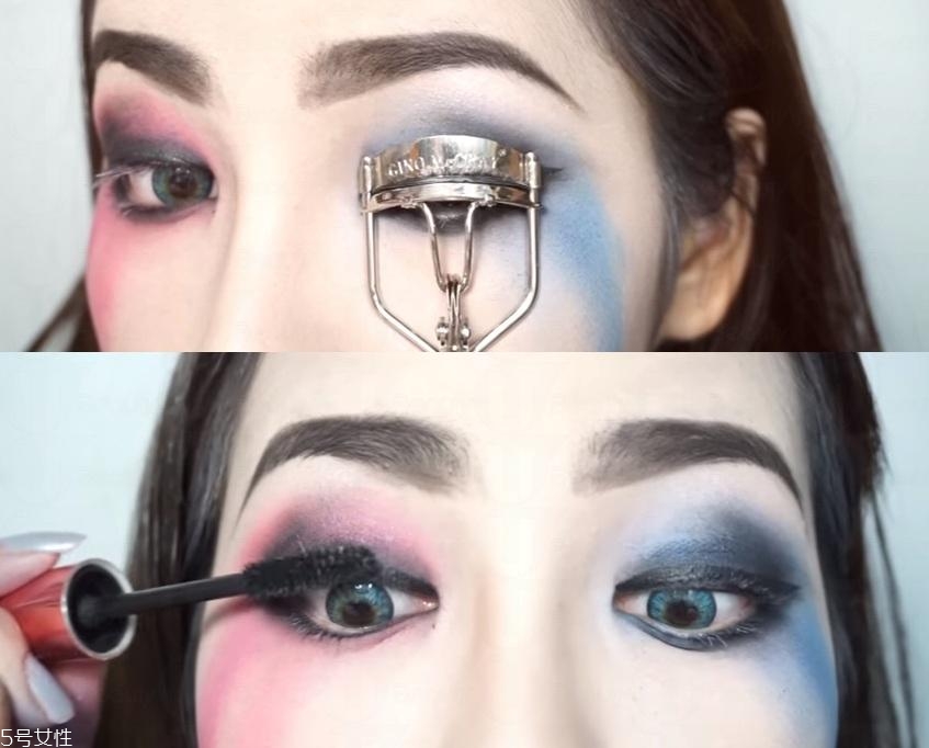 小丑女妝容圖片 哈莉奎茵妝面教程 小丑女妝容圖片 哈莉奎茵妝面教程