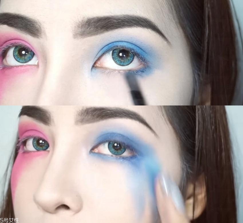 小丑女妝容圖片 哈莉奎茵妝面教程 小丑女妝容圖片 哈莉奎茵妝面教程