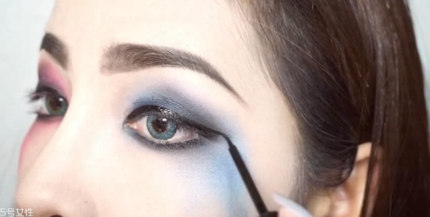 小丑女妝容圖片 哈莉奎茵妝面教程 小丑女妝容圖片 哈莉奎茵妝面教程