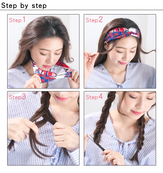 發(fā)帶怎么戴 中長發(fā)怎么用發(fā)帶編發(fā) 發(fā)帶怎么戴 中長發(fā)怎么用發(fā)帶編發(fā)