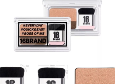 sixteen眼影怎么樣？sixteen 16brand眼影評測