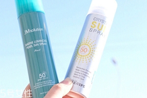 jm防曬噴霧和水晶防曬噴霧哪個好？