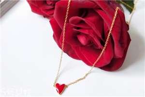 jelly girl愛心琺瑯項鏈多少錢_在哪買？