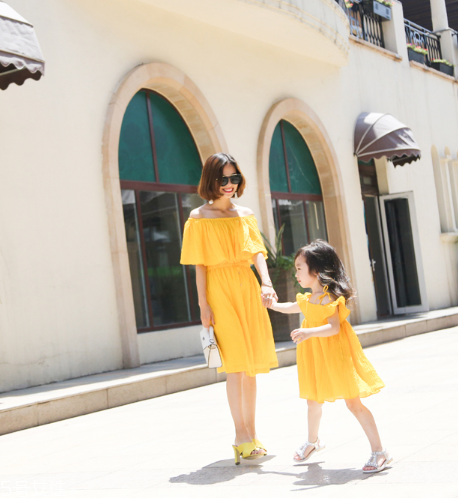 夏天母女裝怎么搭配？夏季母女裝搭配圖片