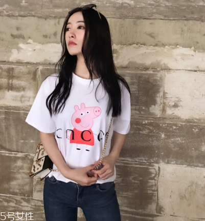 gucci小豬佩奇短袖是真的嗎？gucci小豬佩奇t恤真假