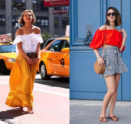 夏天穿什么樣的露肩裝好看？今夏最流行的露肩裝推薦