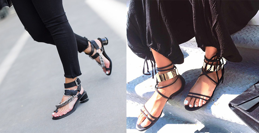 綁帶涼鞋怎么搭配好看圖片 綁帶涼鞋怎么搭配好看圖片
