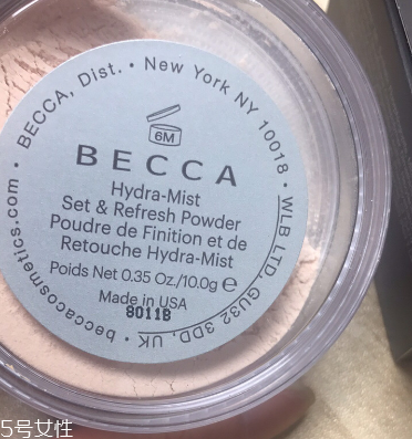 becca水散粉油皮可以用嗎 becca hydra mist保濕散粉 becca水散粉油皮可以用嗎 becca hydra mist保濕散粉