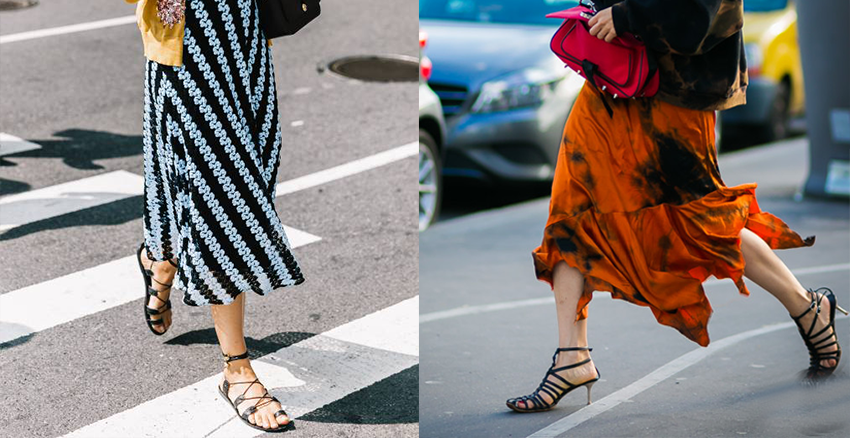 綁帶涼鞋怎么搭配好看圖片 綁帶涼鞋怎么搭配好看圖片