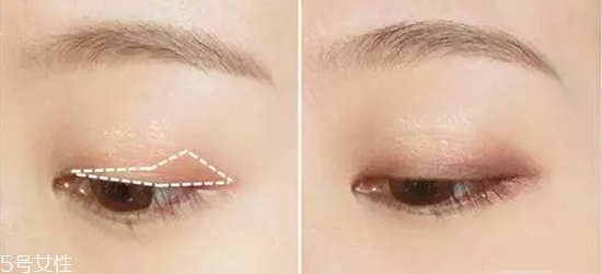 簡單日常淡妝怎么畫好看 香檳色日常眼影的畫法圖解 簡單日常淡妝怎么畫好看 香檳色日常眼影的畫法圖解
