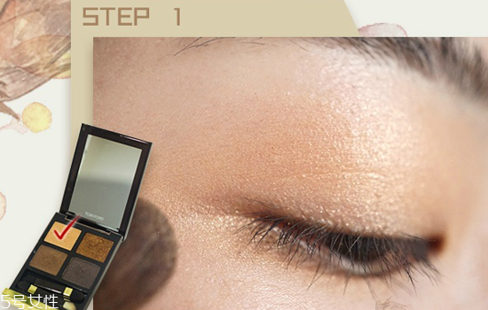 金色眼妝怎么畫(huà)好看 夏日混血妝妝容教程圖解