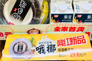 全家椰子凍多少錢一個？全家網(wǎng)紅椰子凍哪里買