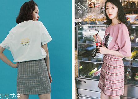 格子裙怎么搭配？格子裙搭配圖片