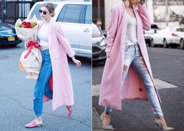 粉色大衣怎么搭配褲子 粉色大衣和褲子搭配圖片 粉色大衣怎么搭配褲子 粉色大衣和褲子搭配圖片