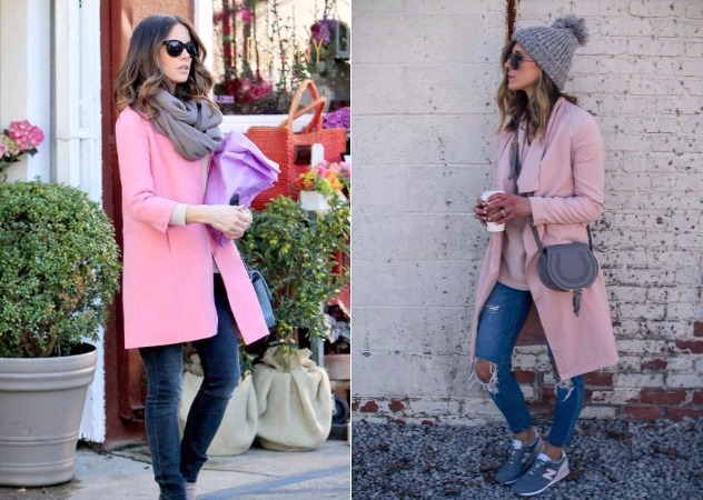 粉色大衣怎么搭配褲子 粉色大衣和褲子搭配圖片 粉色大衣怎么搭配褲子 粉色大衣和褲子搭配圖片