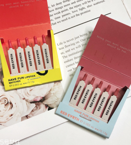 red earth紅地球火柴盒口紅哪個顏色最好看 red earth紅地球火柴盒口紅哪個顏色最好看