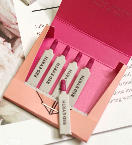 red earth紅地球火柴盒口紅哪個顏色最好看 red earth紅地球火柴盒口紅哪個顏色最好看