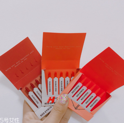 red earth紅地球火柴盒口紅哪個顏色最好看 red earth紅地球火柴盒口紅哪個顏色最好看