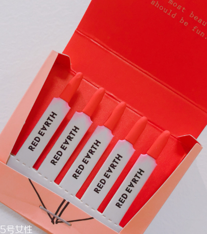 red earth紅地球火柴盒口紅哪個顏色最好看 red earth紅地球火柴盒口紅哪個顏色最好看