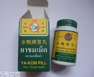 水鴨牌苦丸的功效 水鴨牌苦丸治什么??？