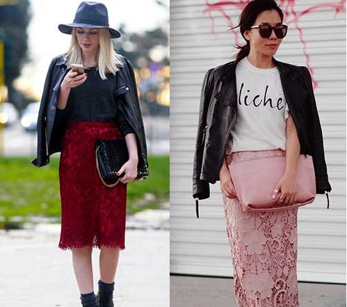 蕾絲裙配什么上衣 蕾絲裙上衣搭配圖片 蕾絲裙配什么上衣 蕾絲裙上衣搭配圖片