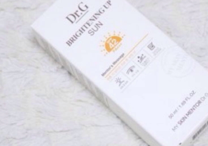 DR G防曬霜怎么樣？dr g防曬霜油不油