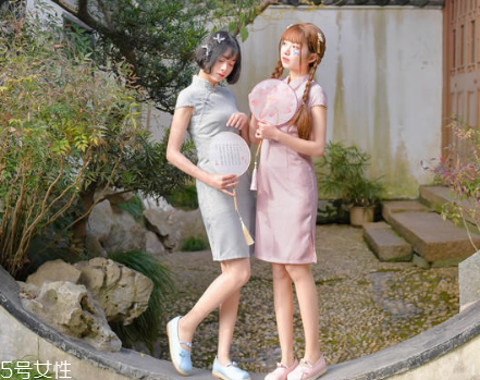 中國風(fēng)連衣裙怎么搭配？中國風(fēng)連衣裙搭配圖片