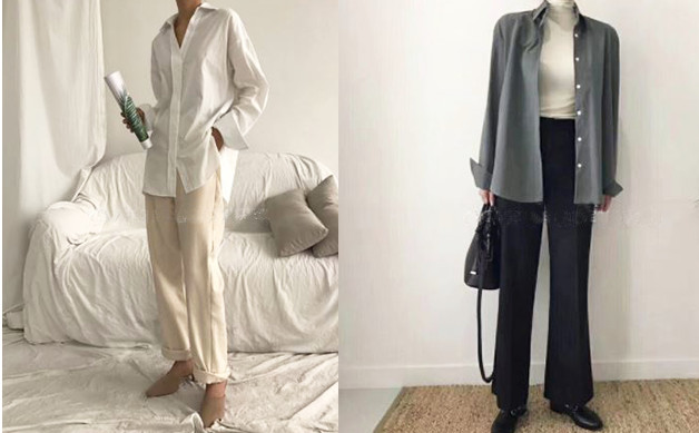 女生襯衫搭配圖片 女生襯衫怎么搭配 女生襯衫搭配圖片 女生襯衫怎么搭配